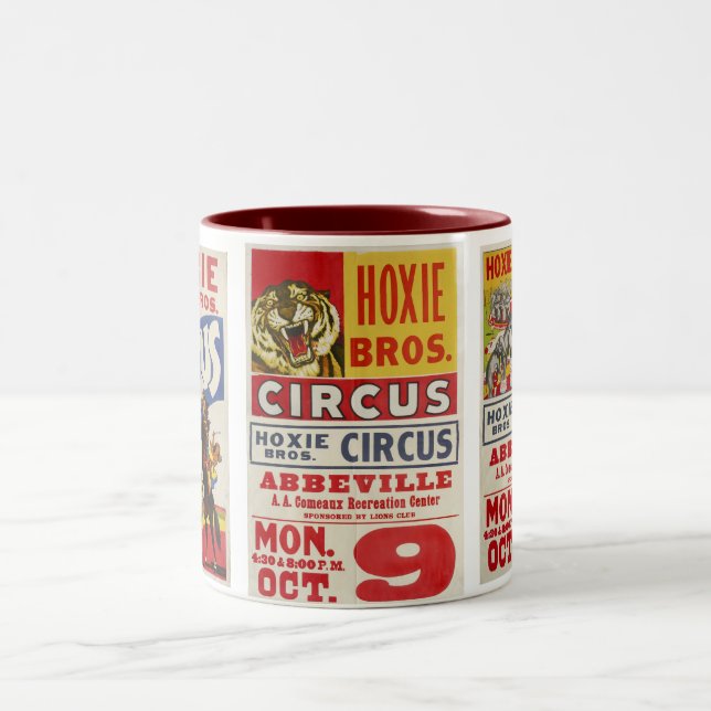 Tasse 2 Couleurs Hoxie Bros. Cirque (Centre)