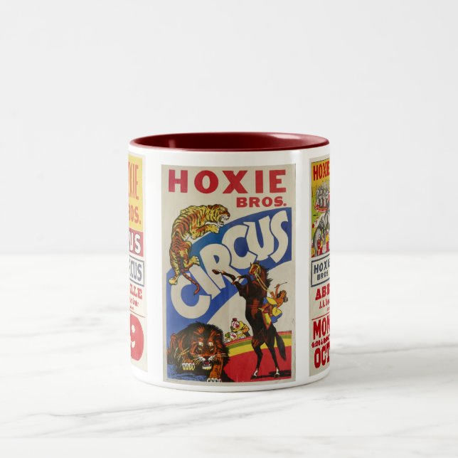 Tasse 2 Couleurs Hoxie Bros. Cirque (Centre)
