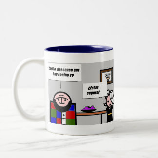 Tasse 2 Couleurs hoy cocino yo