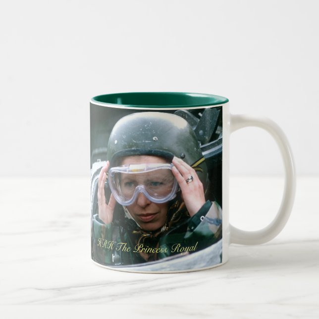 Tasse 2 Couleurs HRH La princesse royale 1985 (Droit)