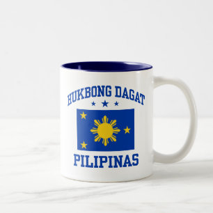 Tasse 2 Couleurs Hukbong Dagat Pilipinas