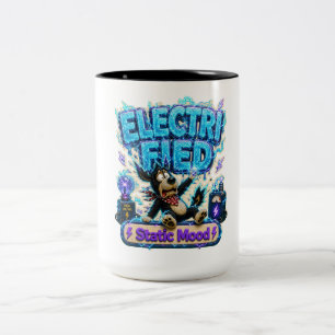 Tasse 2 Couleurs Humeur statique électrisante drôle