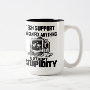 Tasse 2 Couleurs Humour de l'assistance technique - Impossible de r