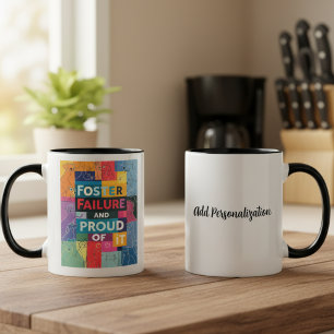 Tasse 2 Couleurs Humour d'échec de l'accueil d'animaux Maman Chien