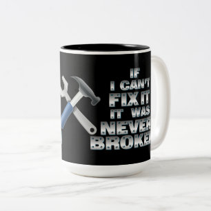 Tasse 2 Couleurs Humour d'outils de bricoleur