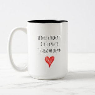 Tasse 2 Couleurs Humour du cancer chimiste