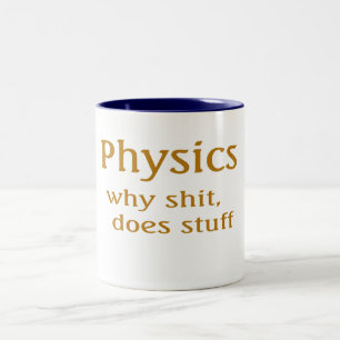 Tasse 2 Couleurs humour physique