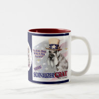 Humour politique de cadeaux de Schnauzer miniature