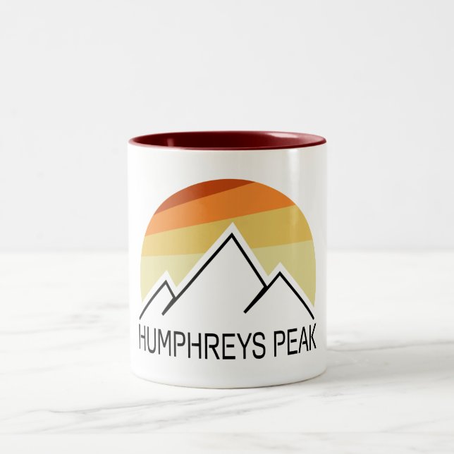 Tasse 2 Couleurs Humphreys Peak Retro (Centre)
