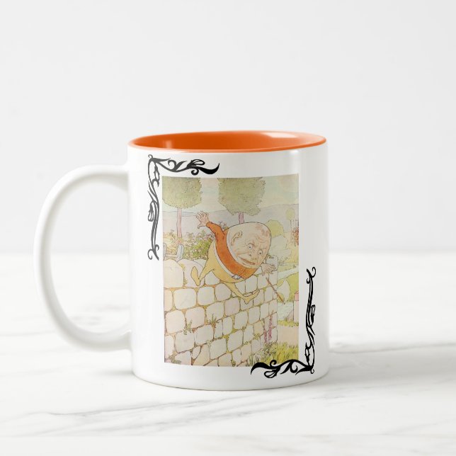 Tasse 2 Couleurs Humpty vintage Dumpty (Gauche)