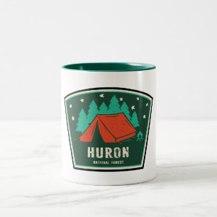 Tasse 2 Couleurs Huron National Forest Camping
