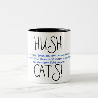Tasse 2 Couleurs HUSHCATS ! Ver. 3