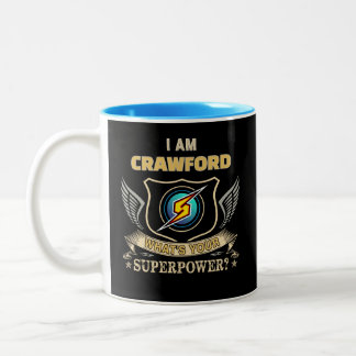 Tasse 2 Couleurs I Am CRAWFORD What's Your Superpower