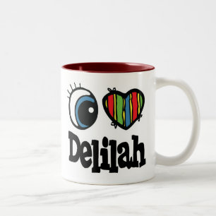 Tasse 2 Couleurs I Heart (Amour) Delilah