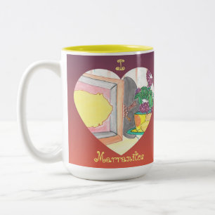 Tasse 2 Couleurs I Heart Marranitos