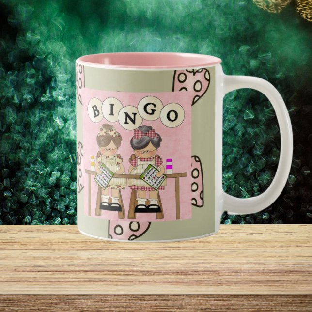 Tasse 2 Couleurs I Love Bingo (Créateur téléchargé)