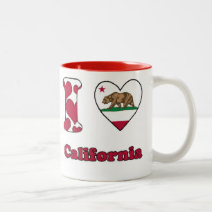 Tasse 2 Couleurs I love Californie