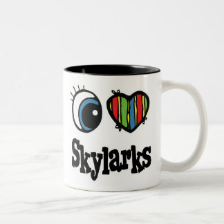 Tasse 2 Couleurs I Love (Coeur) Skylmarks
