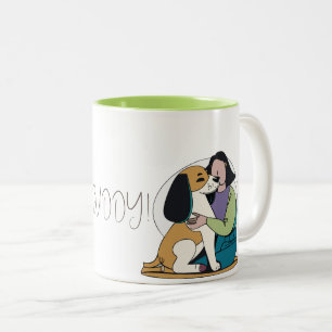 Tasse 2 Couleurs I Love My Dog - Femme Edition 3
