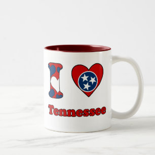 Tasse 2 Couleurs I love Tennessee