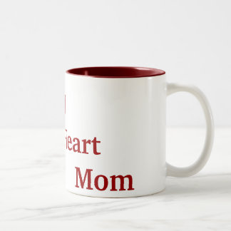 Tasse 2 Couleurs I   maman    de coeur