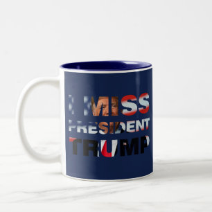 Tasse 2 Couleurs I Miss Président Trump