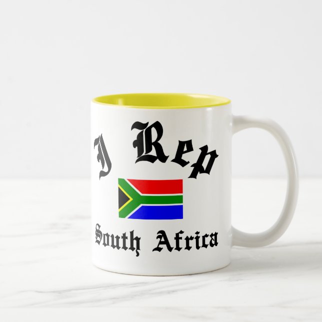 Tasse 2 Couleurs I représentant Afrique du Sud (Droit)
