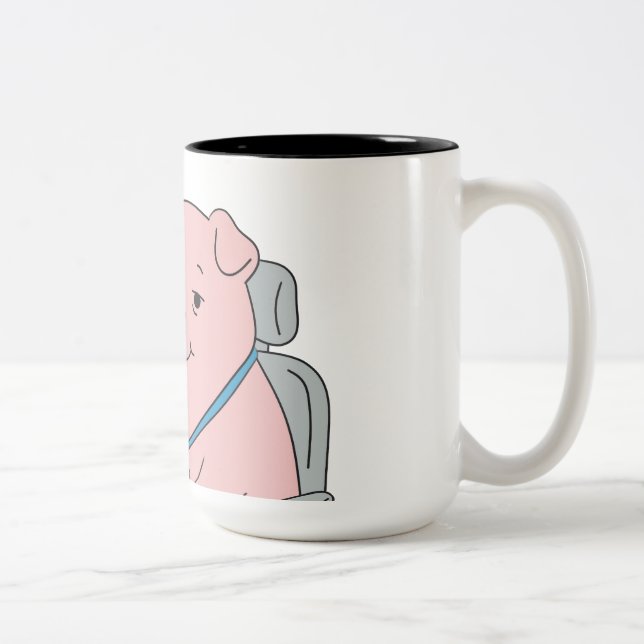 Tasse 2 Couleurs I Survived Another Meeting (Droit)