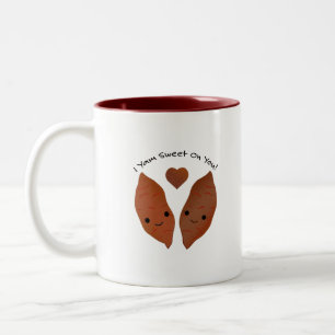 Tasse 2 Couleurs I Yam Sweet Cute Sweet Potato