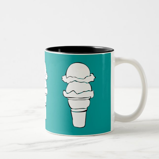 Tasse 2 Couleurs ice crececurs (Droit)