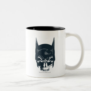Tasse 2 Couleurs Icône Batman Cowl/Skull