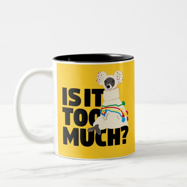 Tasse 2 Couleurs Iggy-Is-It-Trop-Black-Text (Gauche)
