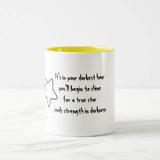 Tasse 2 Couleurs Il a lieu en votre heure plus foncée que vous