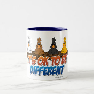 Tasse 2 Couleurs Il est CORRECT d'être différent