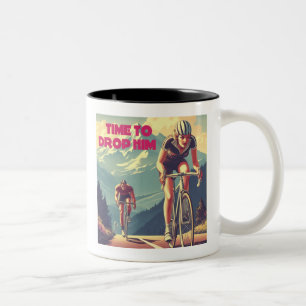 Tasse 2 Couleurs Il Est Temps De Le Laisser Cycler