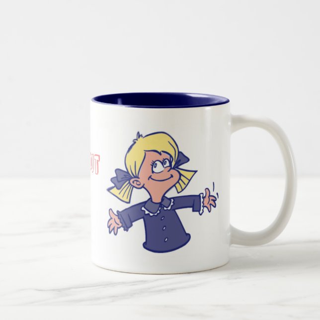 Tasse 2 Couleurs IL est TOUT AU SUJET DE MOI ! (Droit)