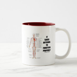 Tasse 2 Couleurs Il Faut Des Artères Pour Fonctionner Correctement 