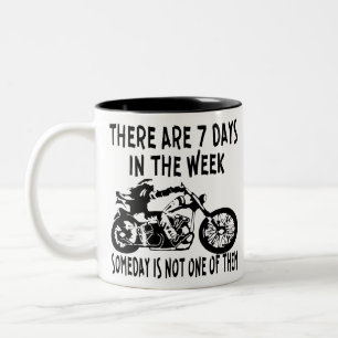 Tasse 2 Couleurs Il ya 7 jours dans la semaine un jour n'est pas un