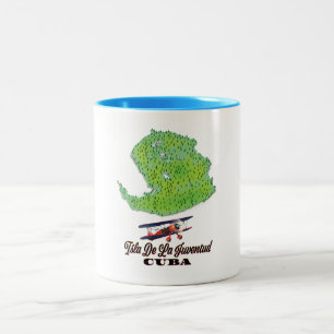 Tasse 2 Couleurs Île de la jeunesse Cuba
