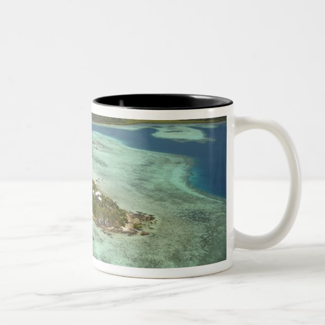 Tasse 2 Couleurs Île de Wadigi, Îles Mamanuca, Fidji (Droit)