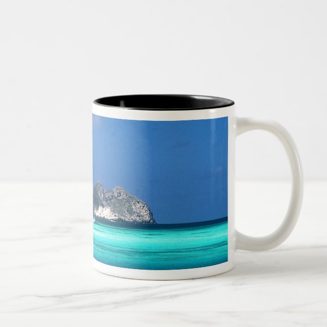 Tasse 2 Couleurs Îles Los Roques, Venezuela (Droit)