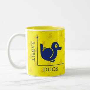 Tasse 2 Couleurs Illusion de lapin de canard