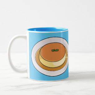 Tasse 2 Couleurs Illustration de caramel de crème