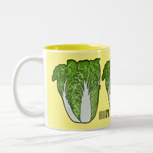 Tasse 2 Couleurs Illustration de chou chinois