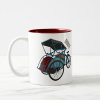 Illustration de cyclo-pousse
