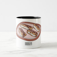Illustration de l'éclair de chocolat