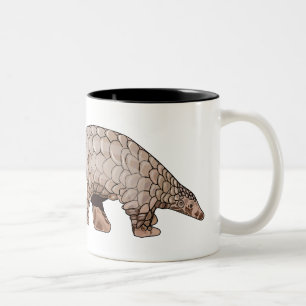 Tasse 2 Couleurs Illustration de Pangolin
