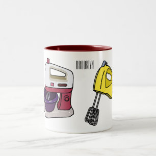Tasse 2 Couleurs Illustration du mixer