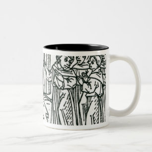 Tasse 2 Couleurs Illustration 'du voyage de St Brendan