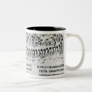 Tasse 2 Couleurs Illustration d'une scène d'un des psaumes